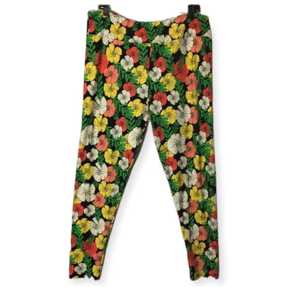 LulaRoe  Floral Plus Size Leggings